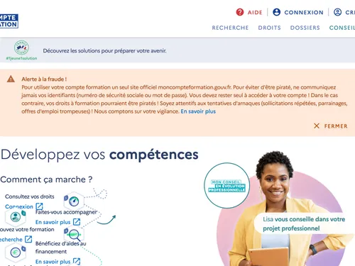 Mails, SMS... Non, votre Compte Personnel de Formation n'expire pas